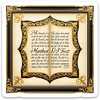 Matthew 12:32 KJV — Whosoever speaketh a word against the Son of man, it shall be forgiven him: but whosoever speaketh against the Holy Ghost, it shall not be forgiven him, neither in this world, neither in the world to come. sticker