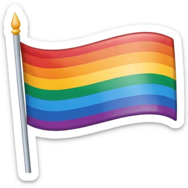 lesbian flag sticker