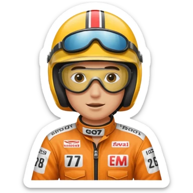 motor test (sport) sticker