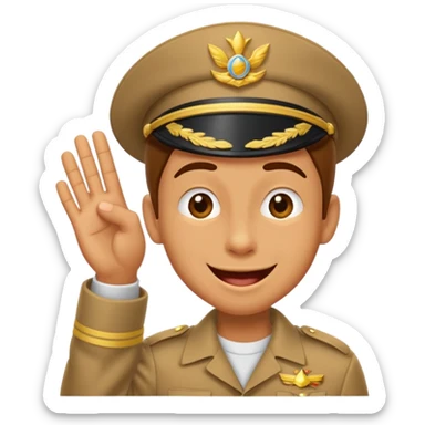 Combine 🫡 and 🤪 sticker