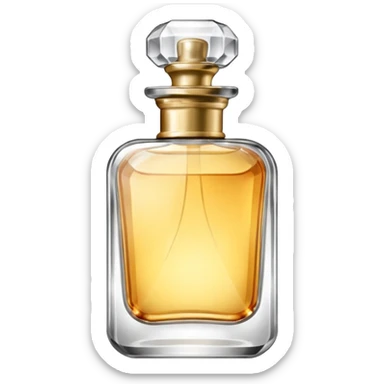 create a fragrance emoji in the style of iphone sticker