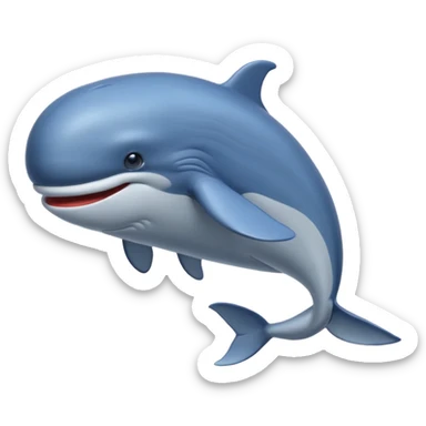 blue whale emoji sticker