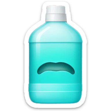 Mouthwash sticker