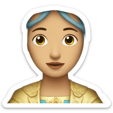 Virgen de las lágrimas sticker