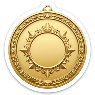 médaille du courage Cerballaince sticker