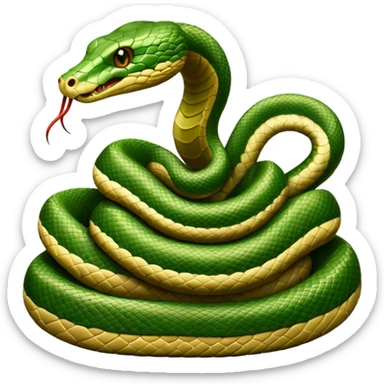 More Snakes image in professional look sticker
