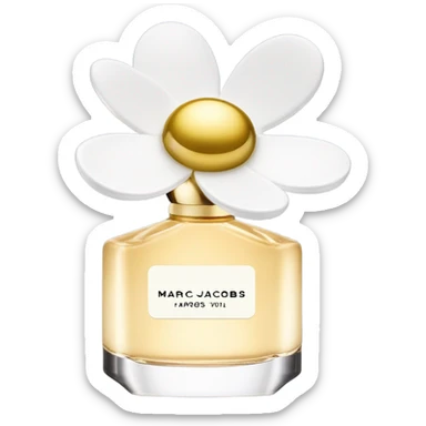 marc jacob’s daisy perfume sticker