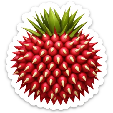 Rambutan sticker