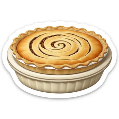 caramelised onion pie sticker