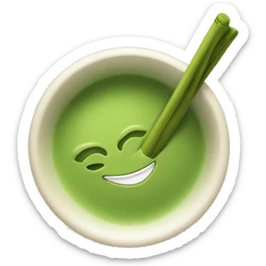 Matcha sticker