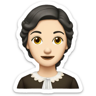 Emily Dickinson sticker