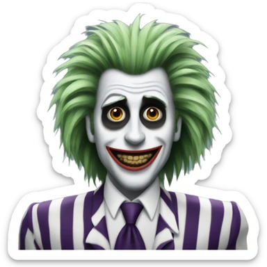 Beetlejuice sticker
