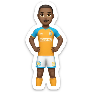 Vitinha avec un maillot de l’om sticker