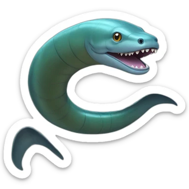 electric eel sticker
