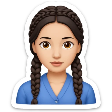 Trança sticker