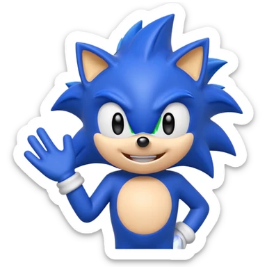 Sonic sticker