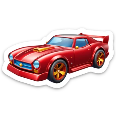Hot wheels sticker
