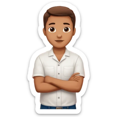 Un stand de carnicería chapala y Billy adelante de el puesto sticker