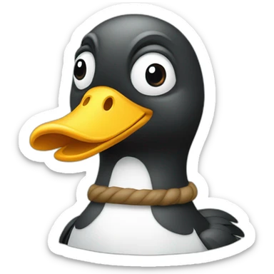 Pato mareado sticker