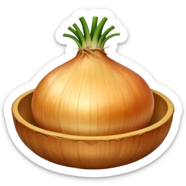 onion dish sticker