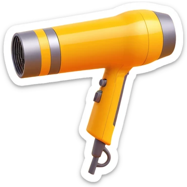 soft purple Dyson hair dryer sticker