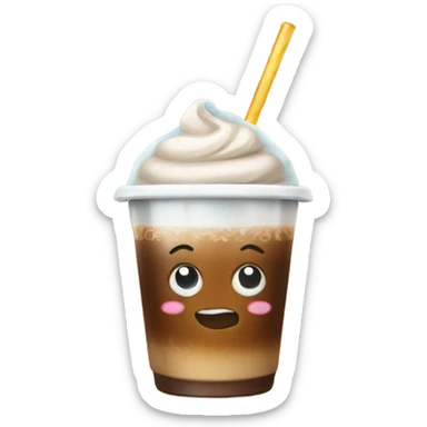 iced coffe sticker