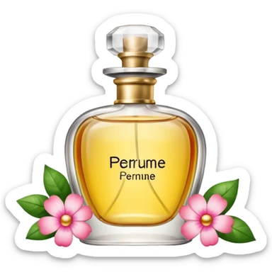 parfume sticker