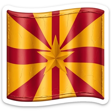 Arizona State Flag sticker