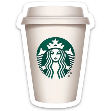 Starbucks sticker