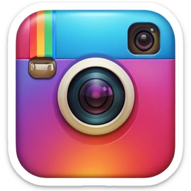 create an instagram emoji (instagram logo) sticker