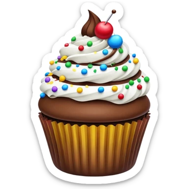 mms cupcake sticker
