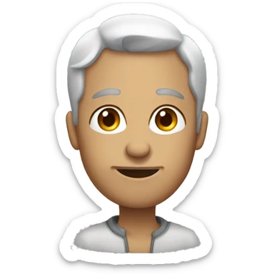 turn the other cheek sticker