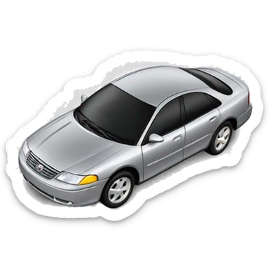 1999 mercury sable car silver sticker