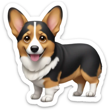 Corgi sticker