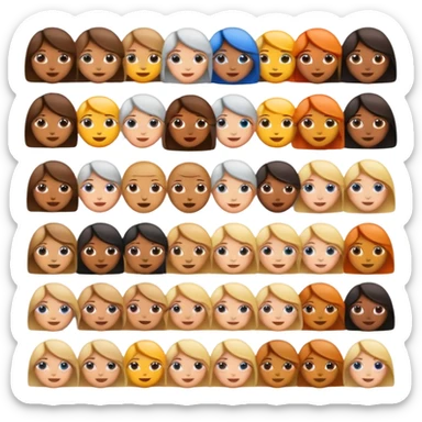 self care style emojis sticker