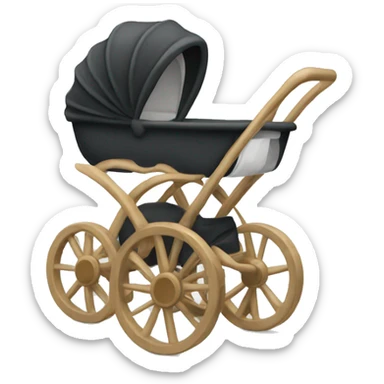 Poussette sticker