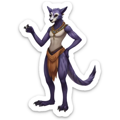 Anthro Vernid by LiLaiRa full body sticker