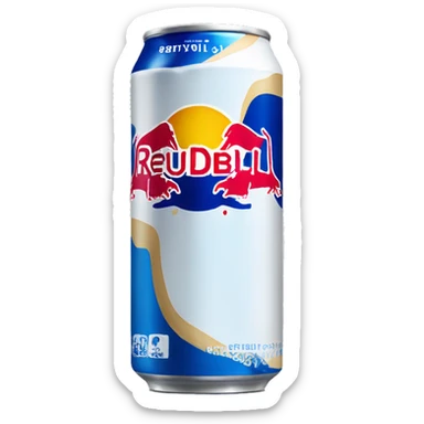 iced vanilla redbull sticker