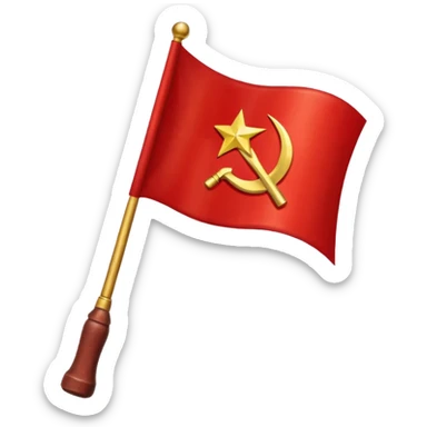 USSR Flag sticker
