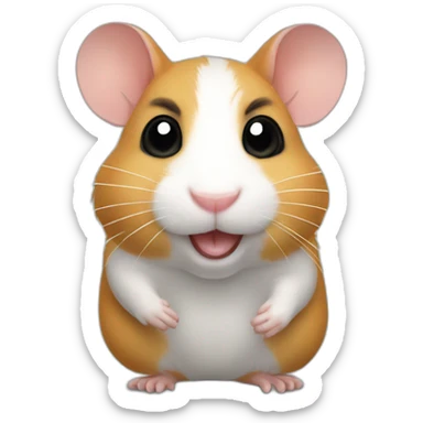 hamster, barcelona-jersey sticker