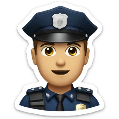 police sticker