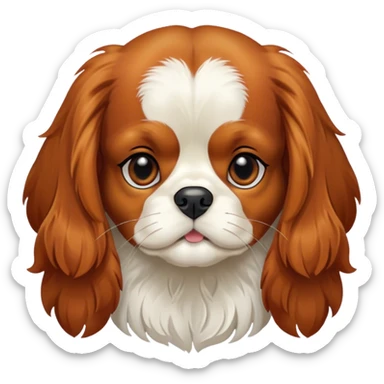 King Charles cavalier  sticker