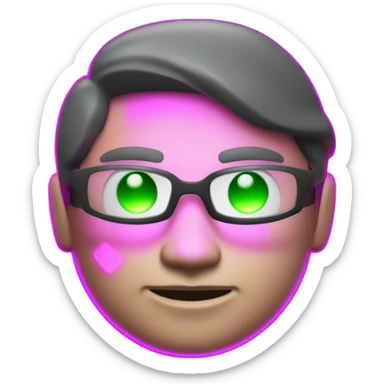 Code Editor Neon Scifi sticker