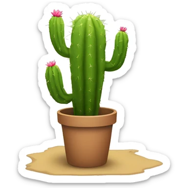 Cactus sticker