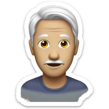 mysterious person  sticker