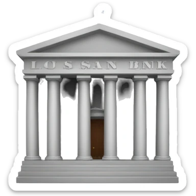 bank with the louisiana flag sticker