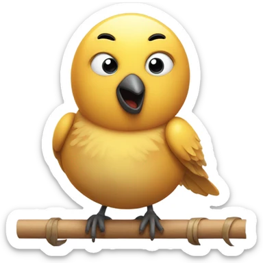 three birds but the third bird learning maths sticker