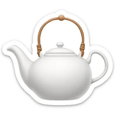 Teapot sticker