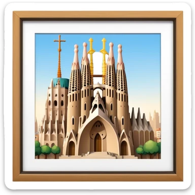 Sagrada familia sticker