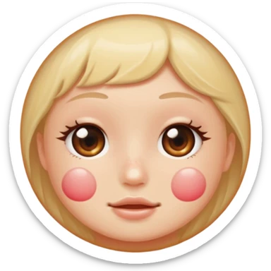 pimple patche sticker (feminine) sticker